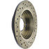 127.42016R by CENTRIC - Slotted Drilled Rotor
