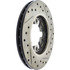 127.42024R by CENTRIC - Slotted Drilled Rotor