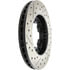 Centric 127.42029CL Disc Brake Rotor Sportstop Cryo Drilled & Slotted Rotor, Left