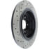 Centric 127.40074CL Disc Brake Rotor Sportstop Cryo Drilled & Slotted Rotor, Left