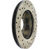127.42057R by CENTRIC - Slotted Drilled Rotor