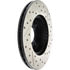 Centric 127.42061R Disc Brake Rotor Slotted Drilled Rotor