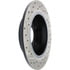 Centric 127.42062CL Disc Brake Rotor Sportstop Cryo Drilled & Slotted Rotor, Left