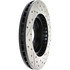 127.42069R by CENTRIC - Slotted Drilled Rotor