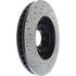 Centric 127.42071L Disc Brake Rotor Slotted Drilled Rotor
