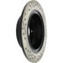 Centric 127.42073CL Disc Brake Rotor Sportstop Cryo Drilled & Slotted Rotor, Left