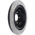 Centric 127.42078CL Disc Brake Rotor Sportstop Cryo Drilled & Slotted Rotor, Left