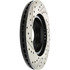 127.42091L by CENTRIC - Slotted Drilled Rotor