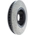 Centric 127.42092CR Disc Brake Rotor Sportstop Cryo Drilled & Slotted Rotor, Right