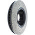 127.42092R by CENTRIC - Slotted Drilled Rotor