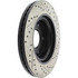 127.42096R by CENTRIC - Slotted Drilled Rotor