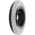 127.42105R by CENTRIC - Slotted Drilled Rotor