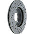 227.33023R by CENTRIC - Select Sport Drilled & Slotted Rotor, Right