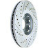 227.33039L by CENTRIC - Select Sport Drilled & Slotted Rotor, Left