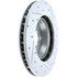 227.33091R by CENTRIC - Select Sport Drilled & Slotted Rotor, Right