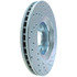 227.33096R by CENTRIC - Select Sport Drilled & Slotted Rotor, Right