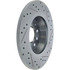 227.33099R by CENTRIC - Select Sport Drilled & Slotted Rotor, Right