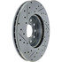 227.33110L by CENTRIC - Select Sport Drilled & Slotted Rotor, Left