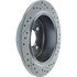 227.34019R by CENTRIC - Select Sport Drilled & Slotted Rotor, Right