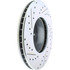 227.34070L by CENTRIC - Select Sport Drilled & Slotted Rotor, Left