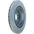 227.34080L by CENTRIC - Select Sport Drilled & Slotted Rotor, Left