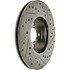 227.34101 by CENTRIC - C-Tek Standard Drilled and Slotted Brake Rotor