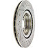 227.34114 by CENTRIC - C-Tek Standard Drilled and Slotted Brake Rotor