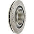 227.35119 by CENTRIC - C-Tek Standard Drilled and Slotted Brake Rotor