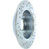 Centric 227.40042L Disc Brake Rotor Select Sport Drilled & Slotted Rotor, Left