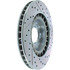 227.40048R by CENTRIC - Select Sport Drilled & Slotted Rotor, Right