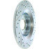 227.40050R by CENTRIC - Select Sport Drilled & Slotted Rotor, Right