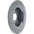 227.40068R by CENTRIC - Select Sport Drilled & Slotted Rotor, Right