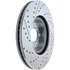 227.40071L by CENTRIC - Select Sport Drilled & Slotted Rotor, Left