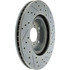 227.40075R by CENTRIC - Select Sport Drilled & Slotted Rotor, Right