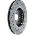 227.40090R by CENTRIC - Select Sport Drilled & Slotted Rotor, Right