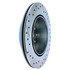 227.42047L by CENTRIC - Select Sport Drilled & Slotted Rotor, Left