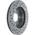 227.42060L by CENTRIC - Select Sport Drilled & Slotted Rotor, Left