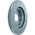 227.42074L by CENTRIC - Select Sport Drilled & Slotted Rotor, Left