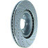 227.42074R by CENTRIC - Select Sport Drilled & Slotted Rotor, Right