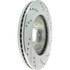 227.42080R by CENTRIC - Select Sport Drilled & Slotted Rotor, Right