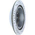 227.42077R by CENTRIC - Select Sport Drilled & Slotted Rotor, Right