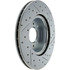 227.42083R by CENTRIC - Select Sport Drilled & Slotted Rotor, Right