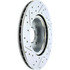 227.42083L by CENTRIC - Select Sport Drilled & Slotted Rotor, Left