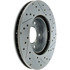 227.39019R by CENTRIC - Select Sport Drilled & Slotted Rotor, Right