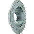 227.40017L by CENTRIC - Select Sport Drilled & Slotted Rotor, Left