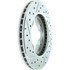 227.40022L by CENTRIC - Select Sport Drilled & Slotted Rotor, Left