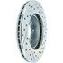 227.40023R by CENTRIC - Select Sport Drilled & Slotted Rotor, Right