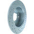 227.40024R by CENTRIC - Select Sport Drilled & Slotted Rotor, Right