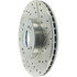 227.40036L by CENTRIC - Select Sport Drilled & Slotted Rotor, Left