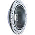 227.42087L by CENTRIC - Select Sport Drilled & Slotted Rotor, Left